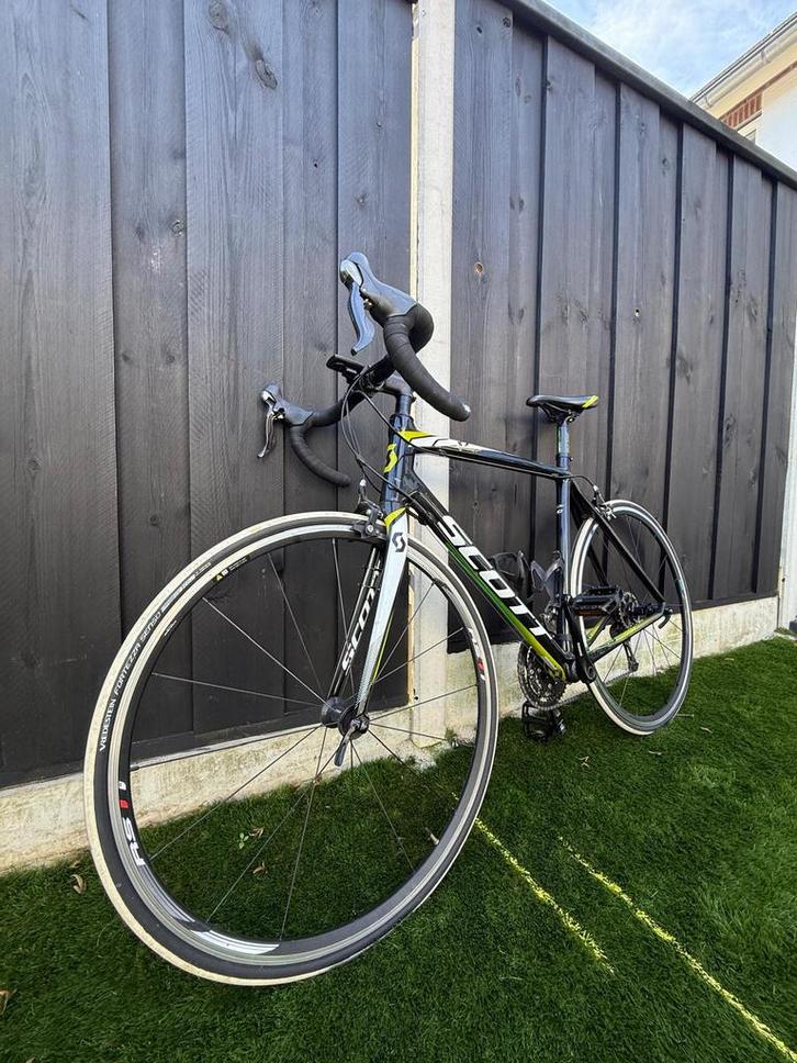 ‍️ Scott CR1 30 – Zwart/Fluo – Maat L – Top Racefiets!, Fietsen en Brommers, Fietsen | Racefietsen, Gebruikt, Heren, Overige merken