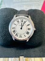 Cartier Ronde Must (WSRN0031) - Nieuwstaat, Overige merken, Leer, Staal, Polshorloge