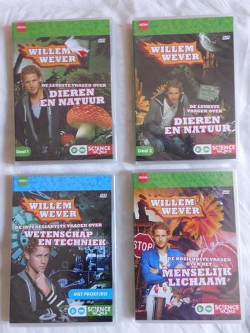 Willem Wever science world DVD's (4 stuks) *NIEUW*   beschikbaar voor biedingen
