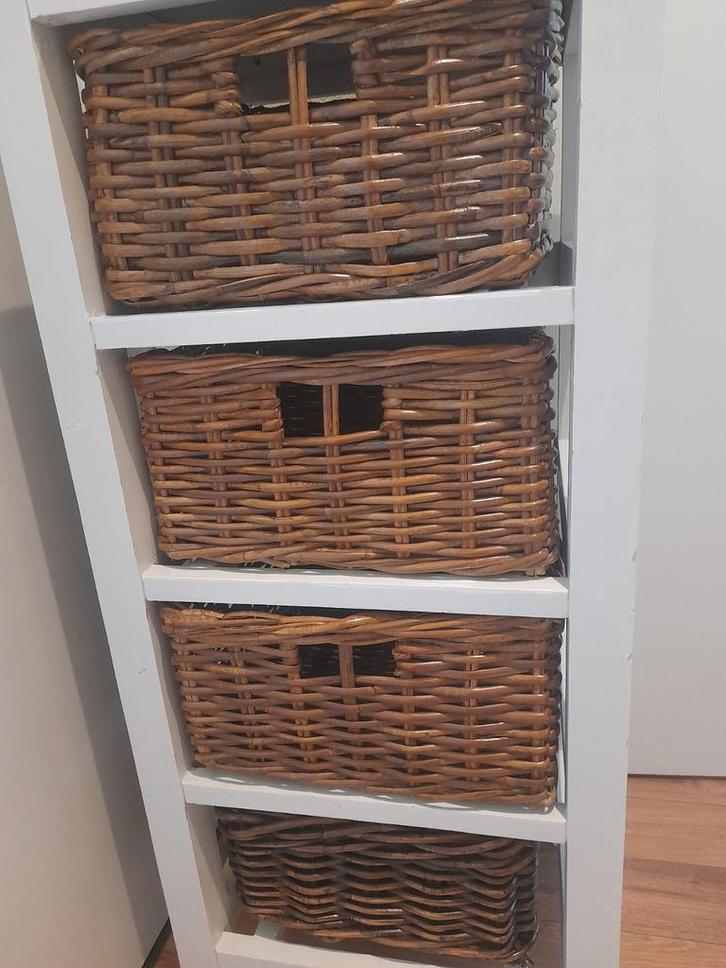 Ladekast van hout, Huis en Inrichting, Kasten | Ladekasten, Zo goed als nieuw, Minder dan 100 cm, 50 tot 100 cm, 25 tot 50 cm