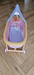 Baby born wiegje, Kinderen en Baby's, Speelgoed | Poppen, Ophalen of Verzenden, Gebruikt, Babypop