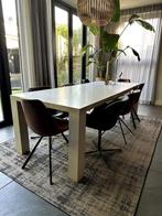 Eetkamertafel van Loods 5 - wit 240x100x77, Huis en Inrichting, Tafels | Eettafels, Ophalen, Gebruikt, Kunststof, 200 cm of meer