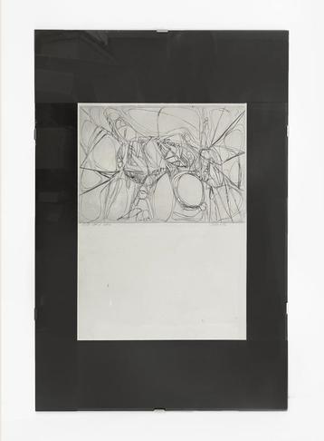 Doortje de Vries - ets - abstract beschikbaar voor biedingen