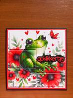 Kaart opkikkertje kikker bloemen 999 = 1,75, Hobby en Vrije tijd, Kaarten | Zelfgemaakt, Ophalen of Verzenden, Zo goed als nieuw