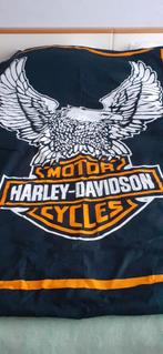 2 stuks eenpers,dekbed met sloop HarleyDavidson, Ophalen, Eenpersoons, Oranje, Deken of Dekbed