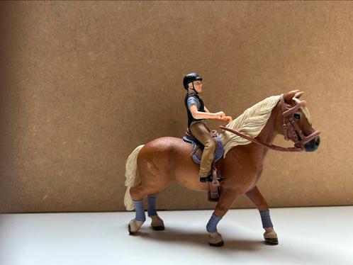 Schleich ruiter 8, Verzamelen, Dierenverzamelingen, Zo goed als nieuw, Beeldje of Figuurtje, Paard, Ophalen of Verzenden