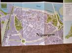Nijmegen plattegrond kaart, Ophalen of Verzenden, 1980 tot heden, Zo goed als nieuw, Prent