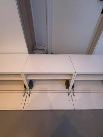 IKEA Besta TV Meubel - 3 kasten wit - afbeelding 4
