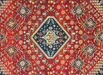 Nieuw perzisch vloerkleed qashqai red wol medall 250x345cm, ., Persian carpet Kazak nomad wool, Ophalen of Verzenden, 200 cm of meer