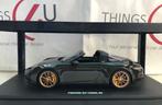 GT Spirit 1:18 Porsche 911 (992) Targa 4S donkergroen nieuw, Hobby en Vrije tijd, Modelauto's | 1:18, Ophalen of Verzenden, Nieuw