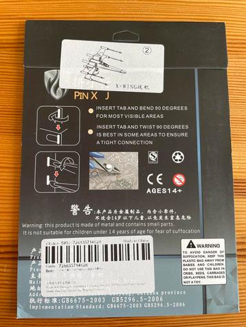 X-Wing Metalen Modelbouw - Nieuw in Verpakking Star Wars beschikbaar voor biedingen