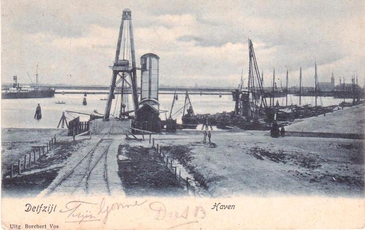 DELFTZIJL HAVEN, Verzamelen, Ansichtkaarten | Nederland, Noord-Brabant, Voor 1920, Ophalen of Verzenden