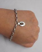 Zilveren verstelbare Mexx armband met bedel nr.1162