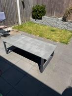 Grijze tuintafel (gratis af te halen!), Ophalen, Gebruikt, Rechthoekig