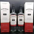 2x BOWMORE lege whisky flessen in doos, Verzamelen, Merken en Reclamevoorwerpen, Ophalen of Verzenden, Gebruikt, Verpakking