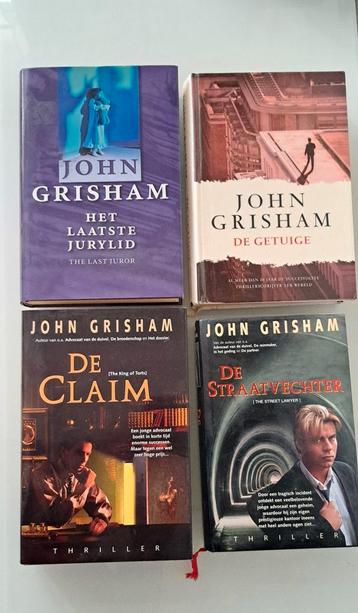 4x John Grisham Harde Kaft - Diverse Titels beschikbaar voor biedingen