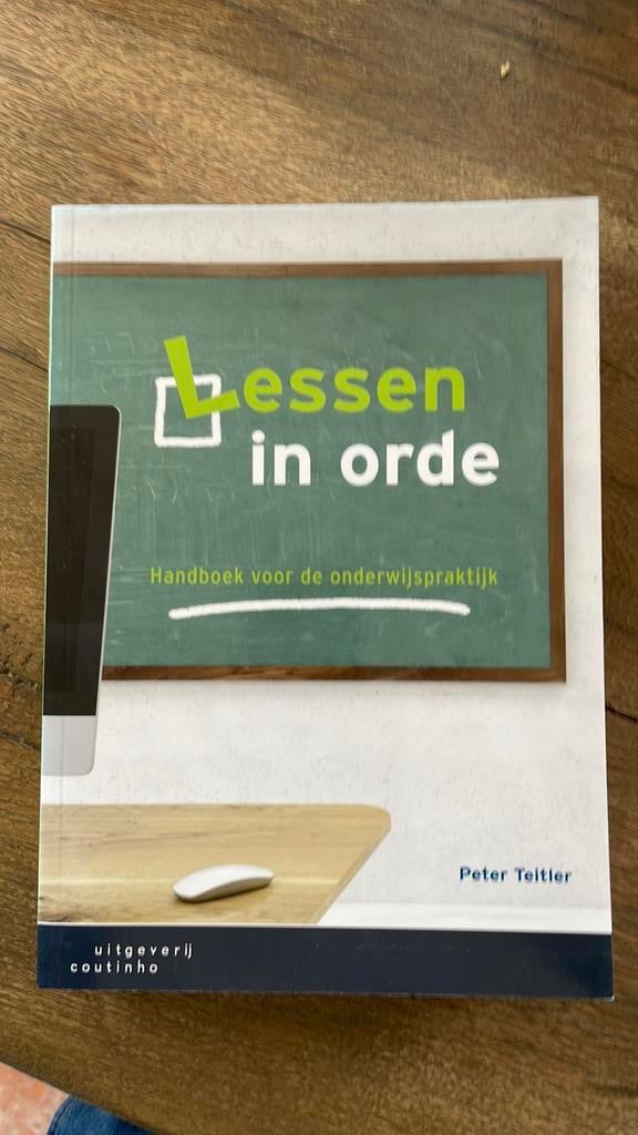 Peter Teitler - Lessen in orde, Boeken, Wetenschap, Zo goed als nieuw, Sociale wetenschap, Ophalen of Verzenden