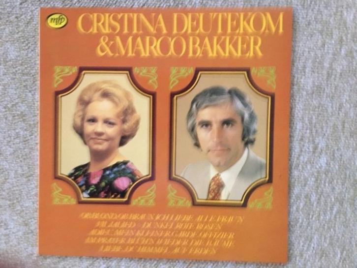 LP Cristina Deutekom en Marco Bakker, Cd's en Dvd's, Vinyl | Klassiek, Zo goed als nieuw, Overige typen, 12 inch, Ophalen of Verzenden