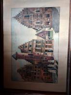 oude aquarel-pentekening Dierckx 1931, Ophalen of Verzenden