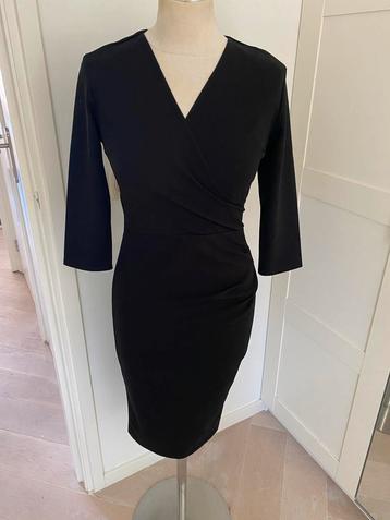 Zwarte Vintage Chic Jurk - Maat S beschikbaar voor biedingen