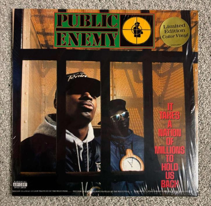 LP Public Enemy – It Takes A Nation Of Millions USA import, Cd's en Dvd's, Vinyl | Hiphop en Rap, Nieuw in verpakking, 2000 tot heden
