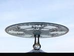 Taartschaal Persglas Art Deco Vintage, Ophalen of Verzenden