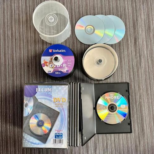DVDs writable / rewritable, 47 stuks, Computers en Software, Beschrijfbare discs, Zo goed als nieuw, Dvd, Ophalen