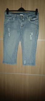 korte broek KORTE JEANS zomerbroek DAMES BROEKJE 40, Ophalen of Verzenden, Gedragen, Blauw, W30 - W32 (confectie 38/40)