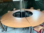 Ronde tafel 6 delen, Ophalen, Gebruikt, Vijf personen of meer, Rond