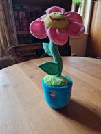 ZINGENDE DANSENDE PLUCHE BLOEM, Ophalen of Verzenden, Overige typen