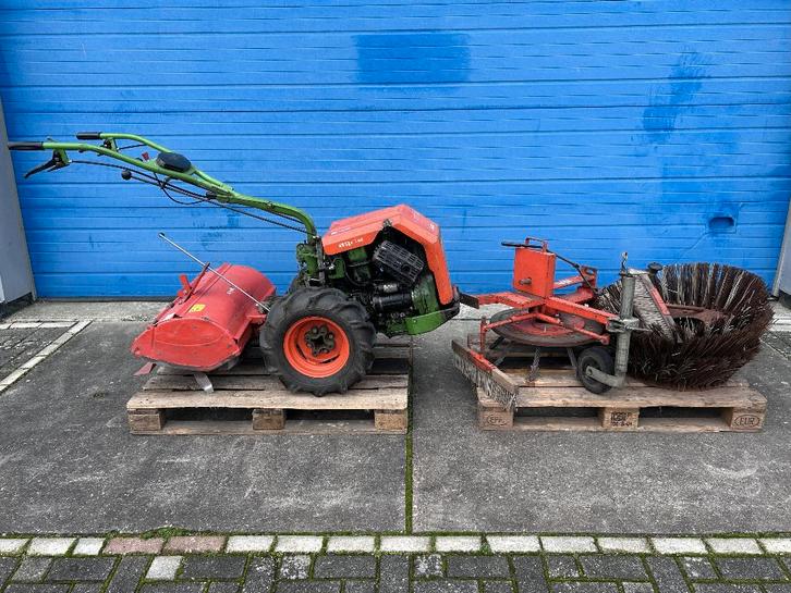 AGRIA 3400 tuinfrees onkruidmachine diesel onkruidborstel, Tuin en Terras, Hand-tuingereedschap, Gebruikt, Overige soorten, Ophalen
