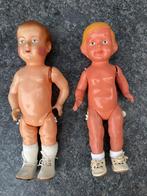 2 oude franse celluloid popjes 25 cm, Antiek en Kunst, Antiek | Speelgoed, Ophalen of Verzenden