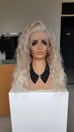 UITVERKOOP! Allerlaatste Echt haar Pruik, Blond, Wavy!, Ophalen of Verzenden, Nieuw, Pruik of Haarverlenging