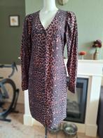 Studio Anneloes travelstof panter blouse jurk S 36 gratis v, Verzenden, Zo goed als nieuw, Knielengte, Maat 36 (S)