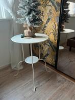 Ikea Bijzettafel - Wit, Ophalen, Rond, Minder dan 50 cm, Zo goed als nieuw