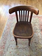 Fraai oud cafe stoeltje in zeer goede staat, Ophalen, Bruin, Eén, Hout