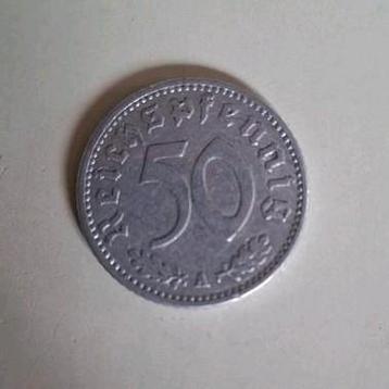 50 Pfennig 1940 beschikbaar voor biedingen