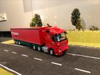 Mercedes met tautliner van Ron Finemore, Hobby en Vrije tijd, Modelauto's | 1:50, Ophalen of Verzenden, Zo goed als nieuw, Bus of Vrachtwagen