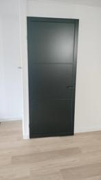 Nieuwe zwarte opdek binnendeur • 231,5 x 93 cm, Ophalen, 80 tot 100 cm, 215 cm of meer, Binnendeur