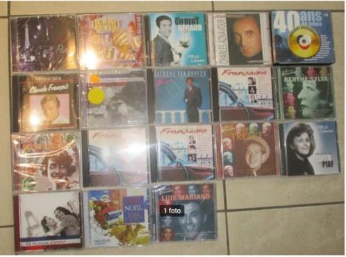 20 Originele Franstalige CD's waarvan de meesten NIEUW, Cd's en Dvd's, Cd's | Pop, Zo goed als nieuw, Ophalen of Verzenden