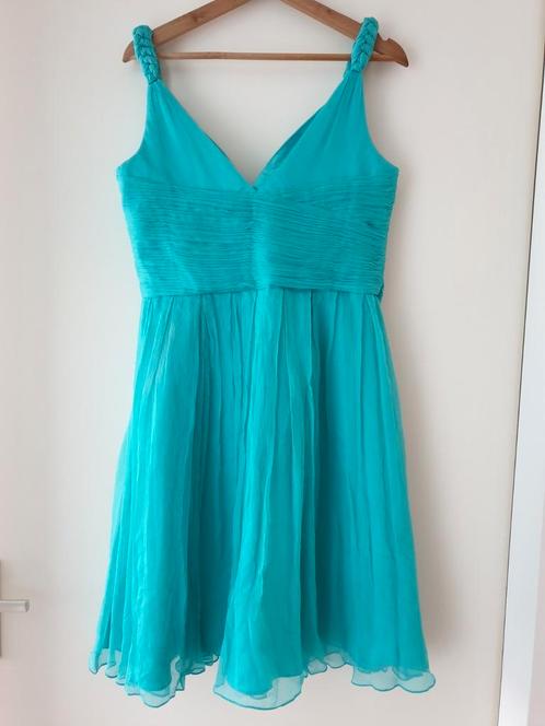 Hele mooie jurk zgan maat 38, Kleding | Dames, Gelegenheidskleding, Zo goed als nieuw, Galajurk, Maat 38/40 (M), Blauw, Ophalen of Verzenden