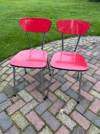 Twee leuke vintage stoeltjes, Ophalen, Zo goed als nieuw, Twee