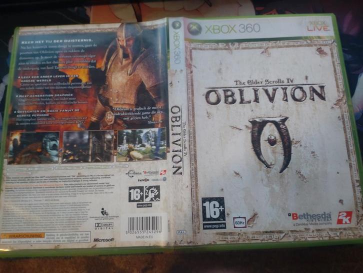 The Elder Scrolls IV: Oblivion - Xbox 360, Spelcomputers en Games, Games | Xbox 360, Gebruikt, Role Playing Game (Rpg), 1 speler