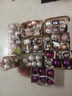 Kerstballen in roze tinten, Ophalen of Verzenden, Zo goed als nieuw