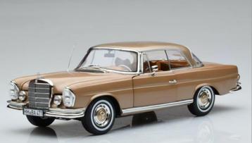 Mercedes Benz 250 SE Coupe 1969 Goud 1/18 NOREV ref: 183759 beschikbaar voor biedingen