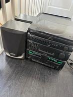 Philips set met speakers en radio FP9300, Audio, Tv en Foto, Stereo-sets, Ophalen, Philips, Gebruikt, Cassettedeck