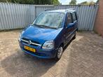 Opel Agila 1.2 I 16V 2003 Blauw, Auto's, Voorwielaandrijving, 74 pk, Blauw, Origineel Nederlands