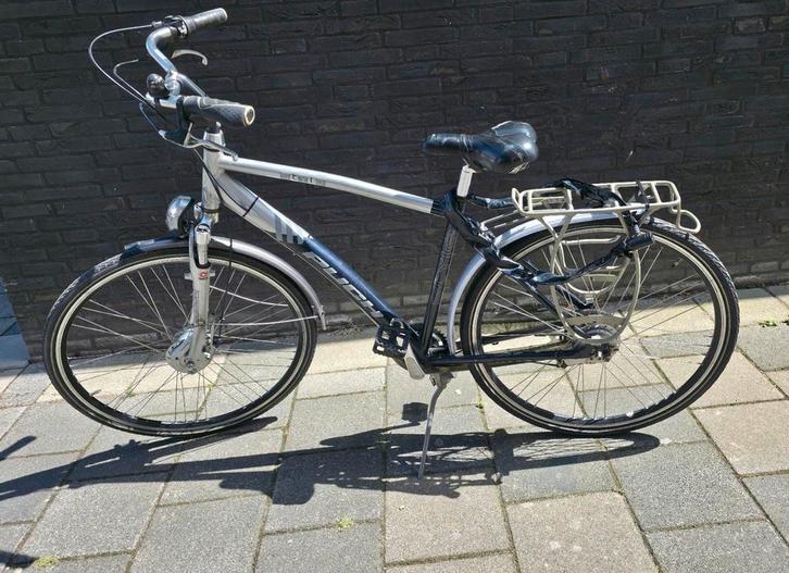 Herenfiets, Fietsen en Brommers, Fietsen | Heren | Herenfietsen, Gebruikt, Overige merken, Ophalen
