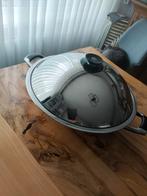 Wokpan AMC 5.6L, Huis en Inrichting, Keuken | Potten en Pannen, Ophalen of Verzenden, Gebruikt, Wok
