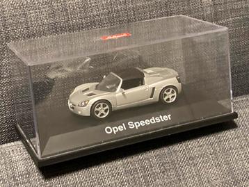 1:43 | Schuco | Opel Speedster | Zilvergrijs | Hardtop | OVP beschikbaar voor biedingen